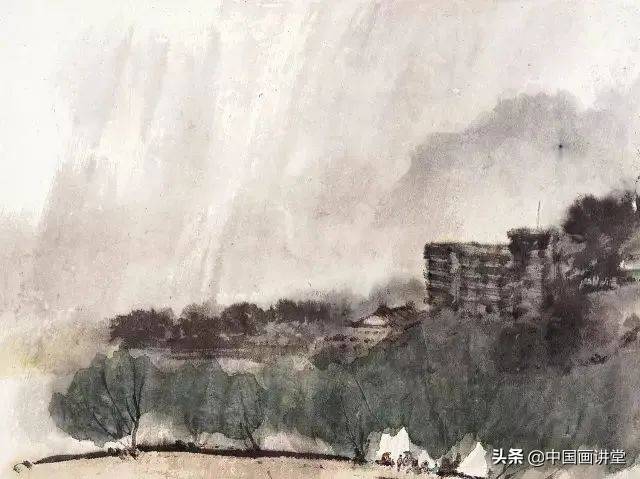 傅抱石的“散锋笔法”：如何让山水画动起来 名人名家 第14张