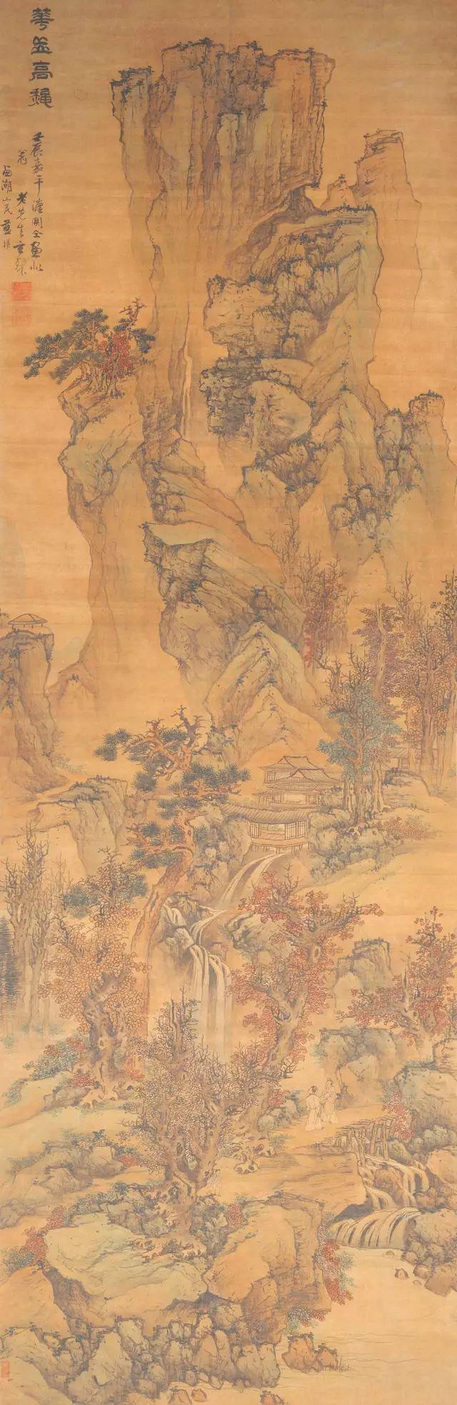 明代画家蓝瑛的精品山水集萃 名人名家 第30张