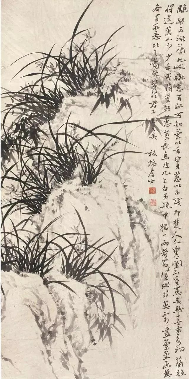 郑板桥画兰，画的是兰花之骨 名人名家 第17张
