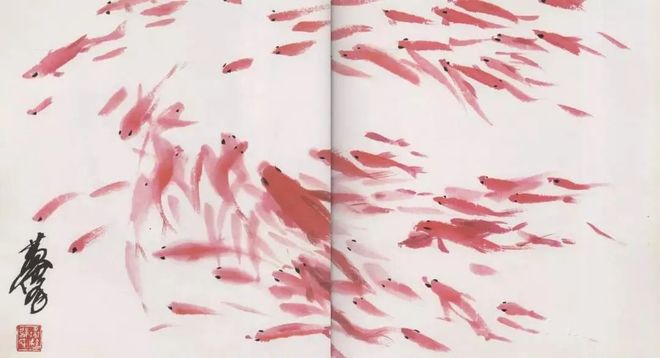 黄胄画鱼,寥寥几笔,墨韵淋漓! 名人名家 第18张-墨韵书香 黄胄画鱼,寥寥几笔,墨韵淋漓! 名人名家 第18张