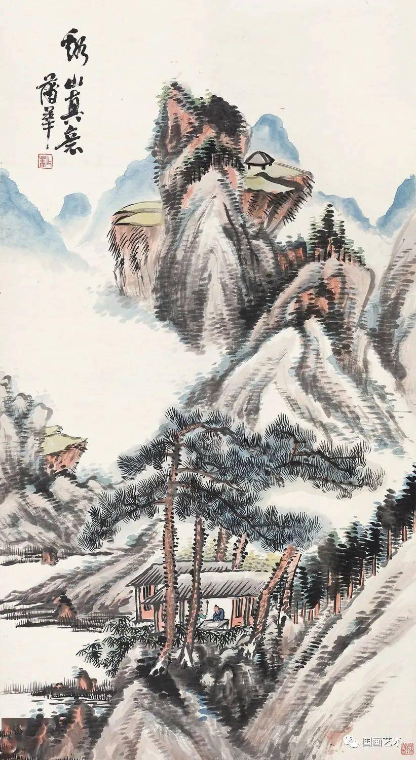 蒲华 笔下的山水：纵放恣肆，水墨淋漓 名人名家 第23张