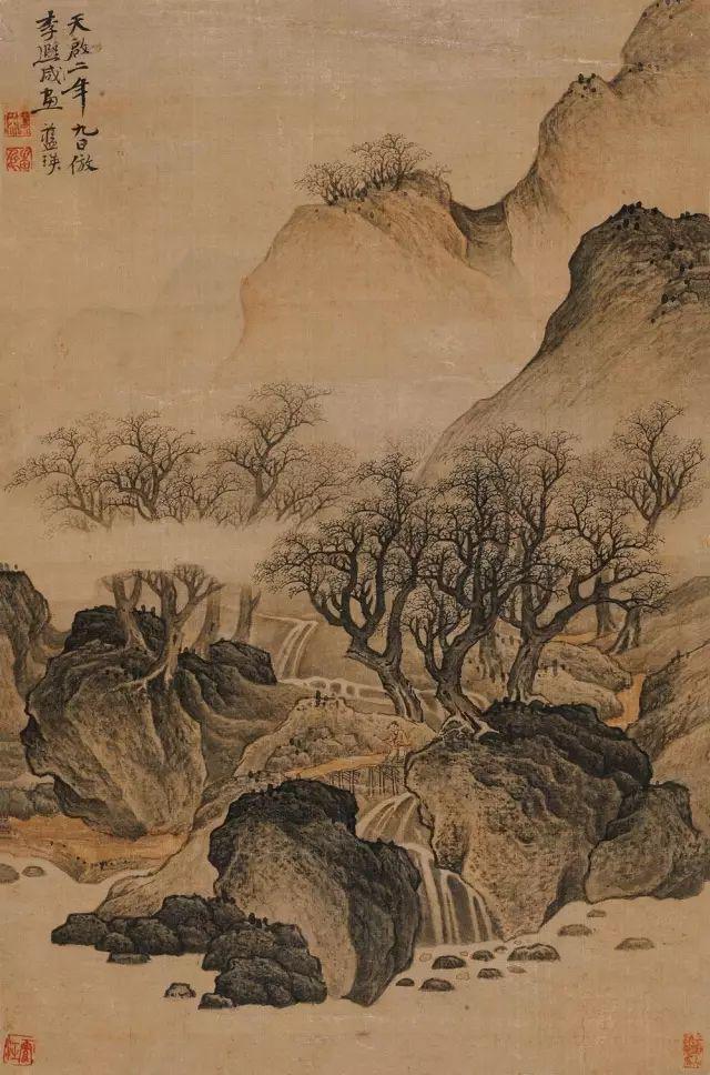 明代画家蓝瑛的精品山水集萃 名人名家 第84张