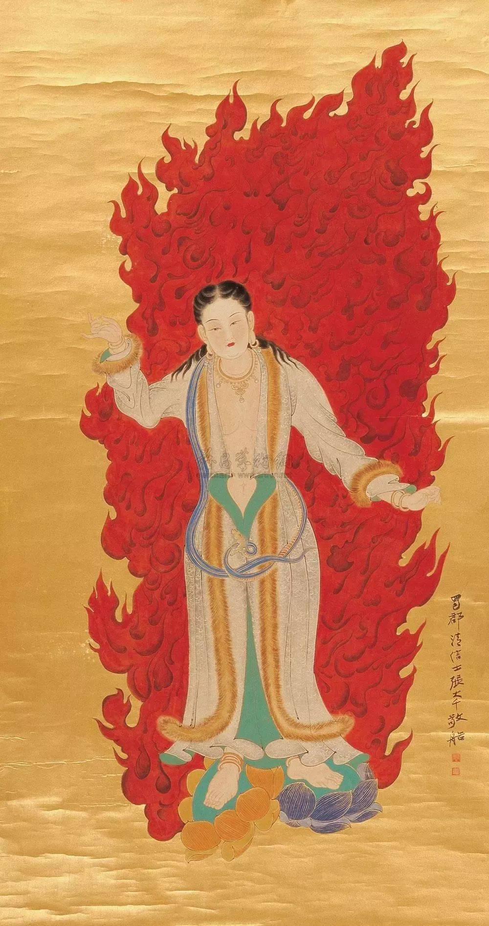 张大千：敦煌壁画对于中国画坛的影响 名人名家 第8张