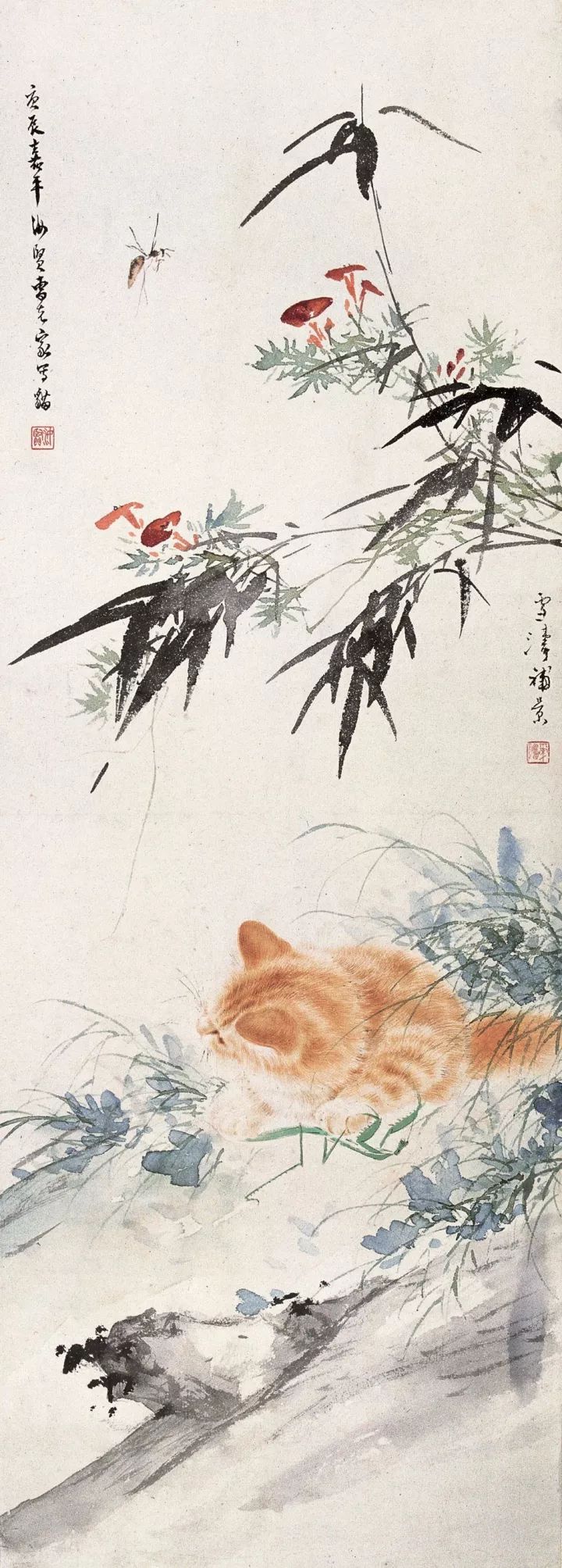 画猫一绝｜他笔下的猫们活泼精灵、人见人爱 名人名家 第72张