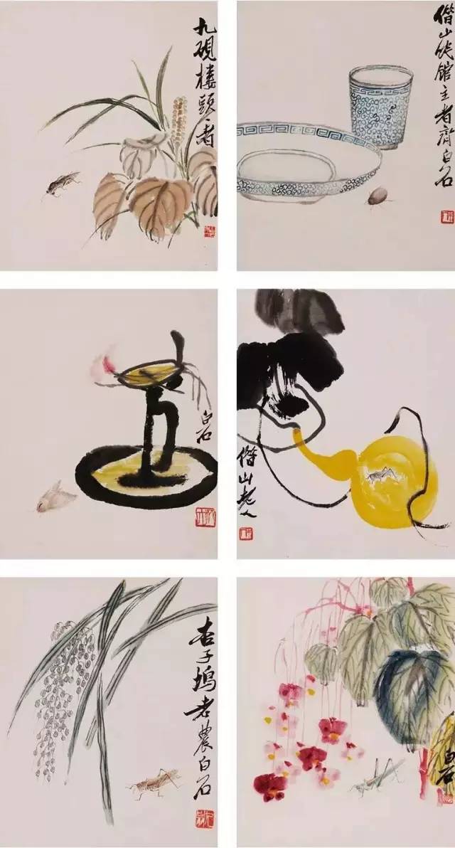 白石、张大千留下的神作，谁更牛？ 名人名家 第17张