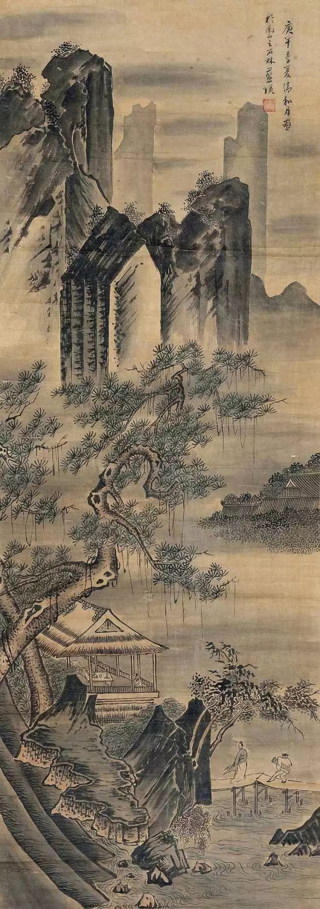 明代画家蓝瑛的精品山水集萃 名人名家 第48张