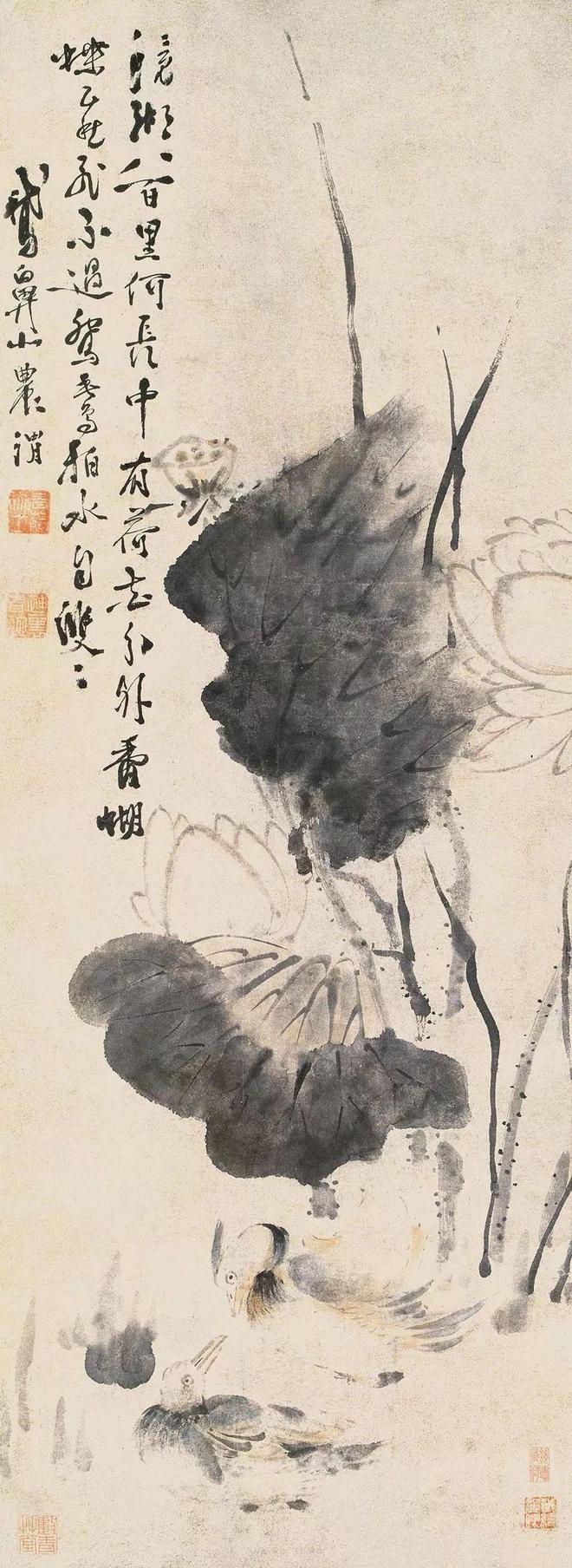 徐渭墨荷，是一道旷世风景 名人名家 第11张