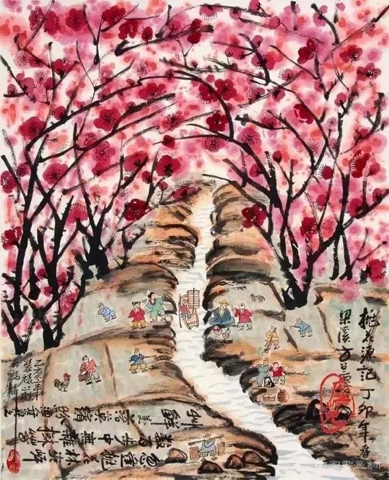 方召麐绘画作品欣赏 名人名家 第23张