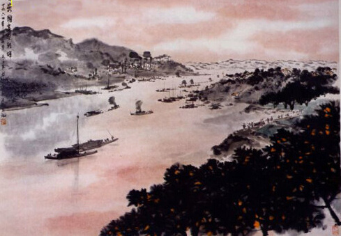现代国画大师——傅抱石 名人名家 第2张