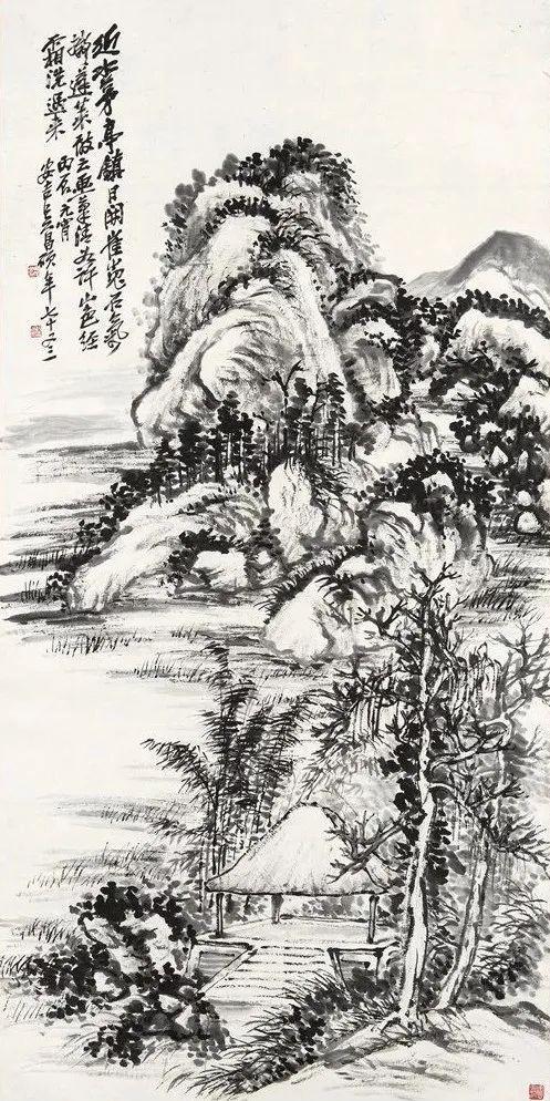 吴昌硕 燥中带润，润中带燥的笔道，很是让人佩服。 名人名家 第5张