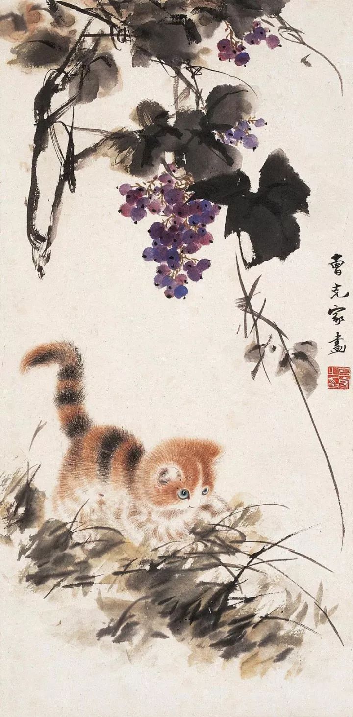 画猫一绝｜他笔下的猫们活泼精灵、人见人爱 名人名家 第41张