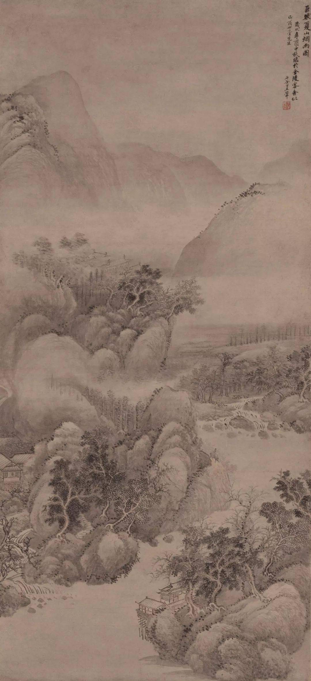 清代画家王翚高清山水画作品欣赏 名人名家 第10张