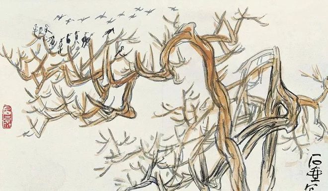 陈子庄：一幅画须有艺术境界，才能算艺术作品 名人名家 第7张