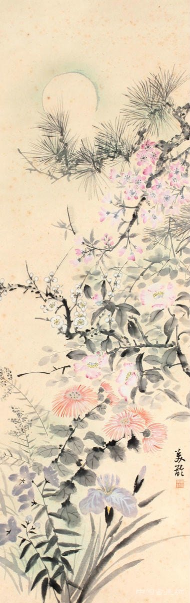 宋美龄的国画造诣及其山水画作欣赏 名人名家 第21张