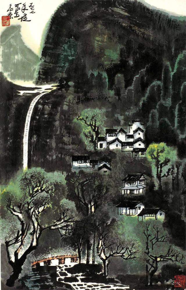 李可染笔下的绝美光影山水画 名人名家 第3张