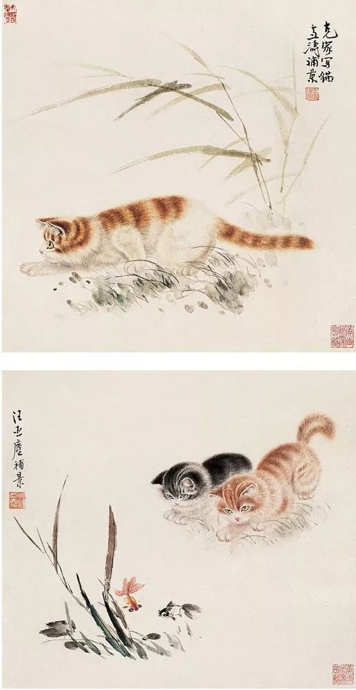 画猫一绝｜他笔下的猫们活泼精灵、人见人爱 名人名家 第78张