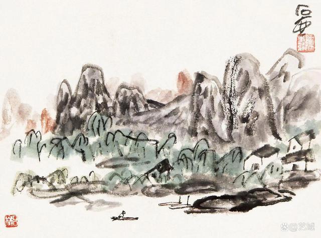 陈子庄山水画赏析 名人名家 第33张