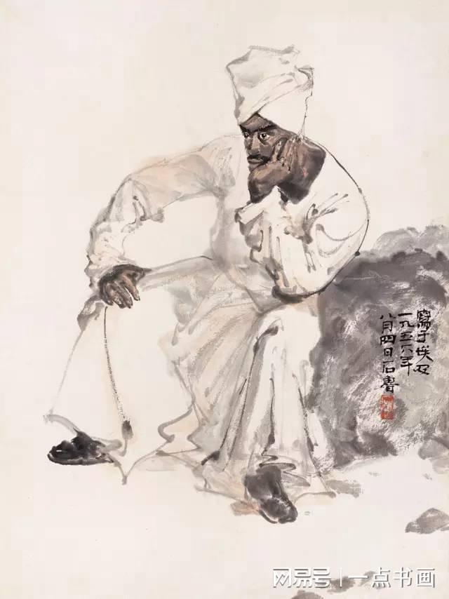 石鲁作品：墨色酣畅，痛快沉着 名人名家 第7张