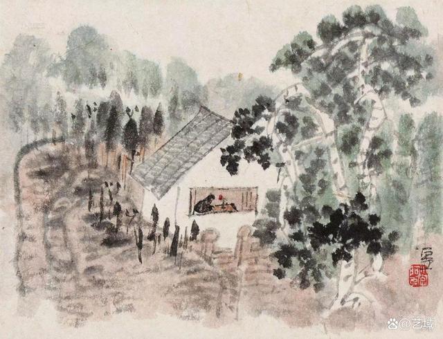 陈子庄山水画赏析 名人名家 第7张