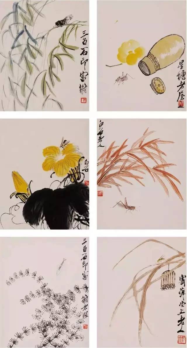 白石、张大千留下的神作，谁更牛？ 名人名家 第18张
