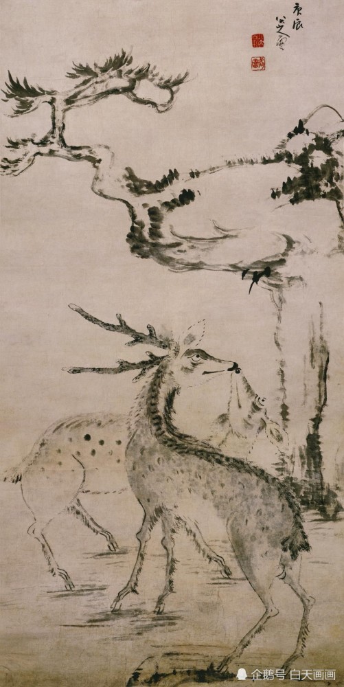 影响后世众多名家的“白眼”画家，八大山人 名人名家 第13张