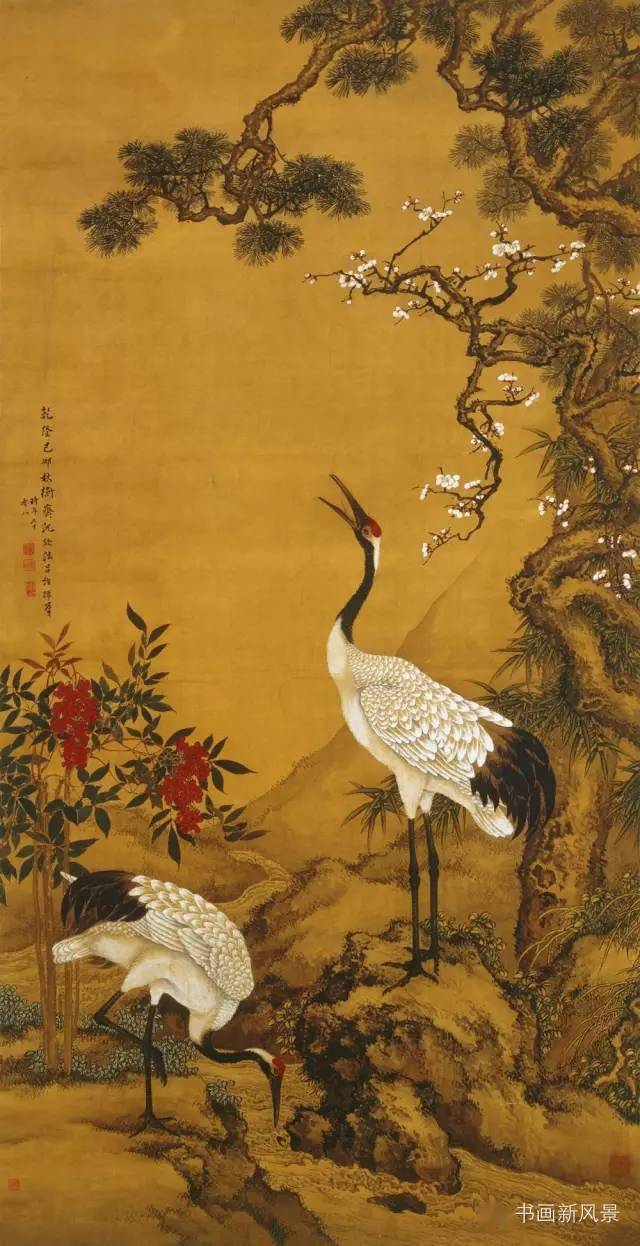 沈铨画鹤，震撼东瀛！ 名人名家 第4张
