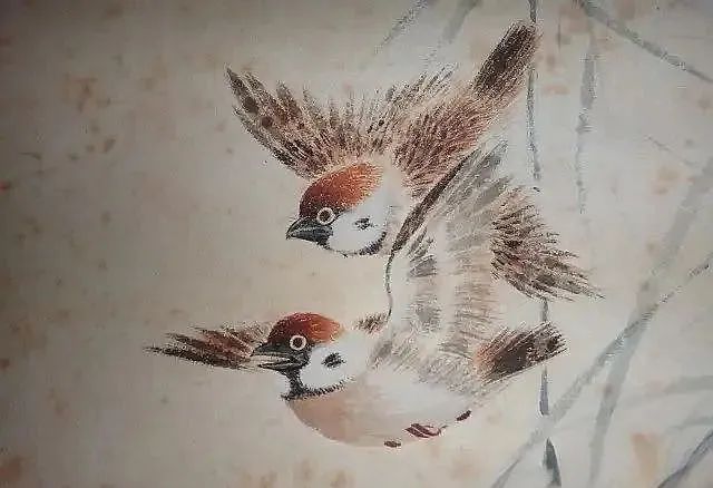 颜伯龙画笔下的麻雀 名人名家 第6张