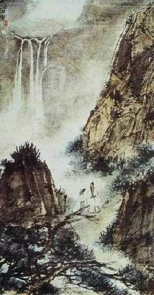 傅抱石——独创水景、雨景和抱石皴画法，山水画革新的又一巅峰 名人名家 第6张