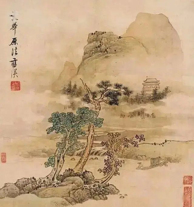 蓝瑛：崛起于江南,独开门派的绘画大师 名人名家 第1张