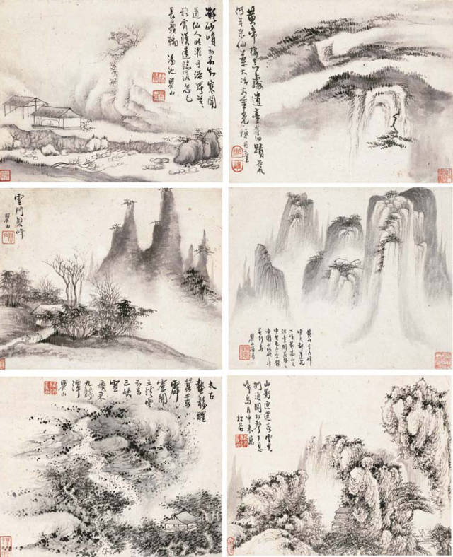 梅清画黄山，真清！ 名人名家 第16张