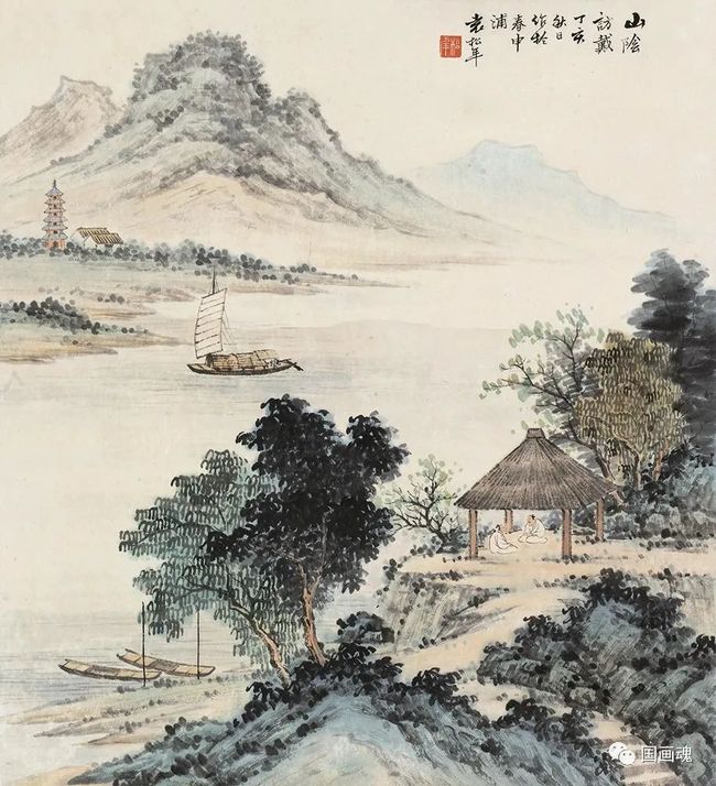 画家袁松年：诗中有画,画中有诗 名人名家 第4张