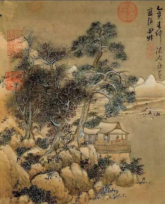 明代画家蓝瑛的精品山水集萃 名人名家 第80张