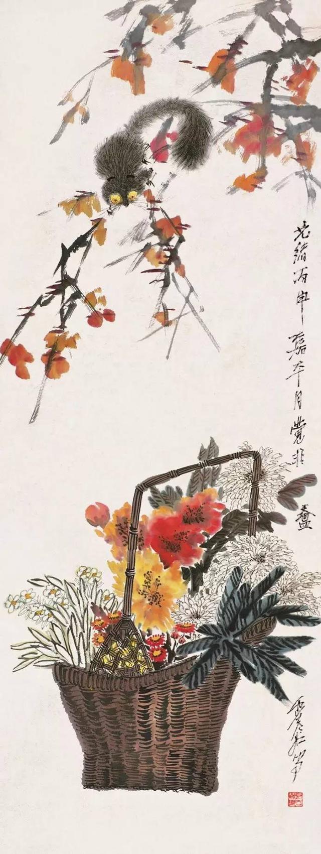 晚清画家虚谷画作欣赏，超然洒脱，灵秀朴拙 名人名家 第21张