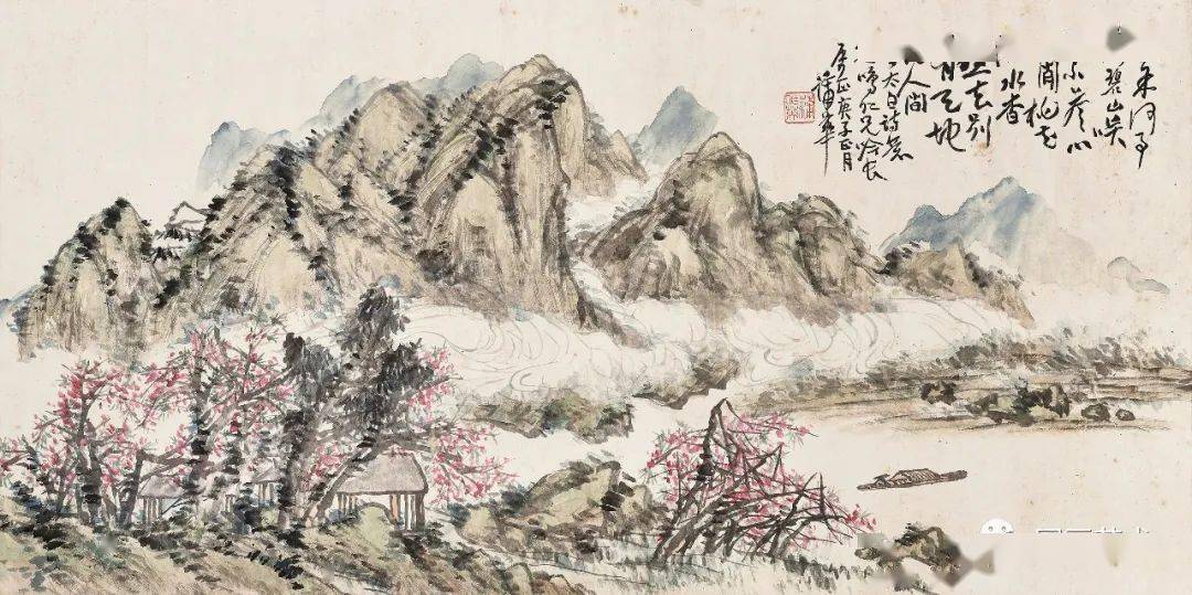 蒲华 笔下的山水：纵放恣肆，水墨淋漓 名人名家 第22张