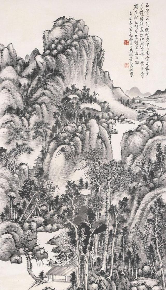 吴徵（待秋）中国画作品选 名人名家 第1张