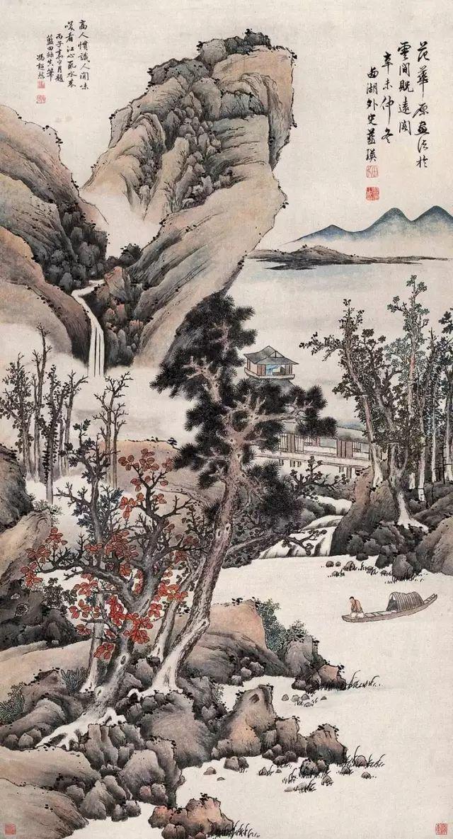 明代画家蓝瑛的精品山水集萃 名人名家 第55张