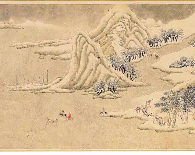 文徵明雪景山水：平淡自然、孤高拔俗 名人名家 第3张