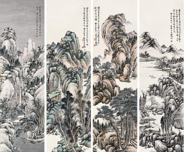吴徵（待秋）中国画作品选 名人名家 第14张