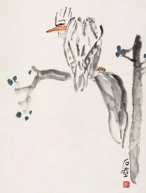 石壶：中国画分开看，都不是画，而是书法 名人名家 第4张