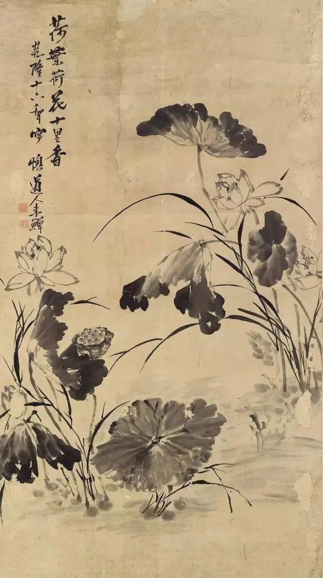 画风放逸，与正统不合，途穷卖画为生——李鱓 名人名家 第18张