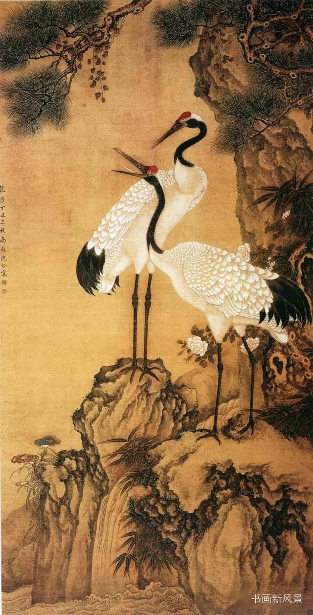 沈铨画鹤，震撼东瀛！ 名人名家 第2张