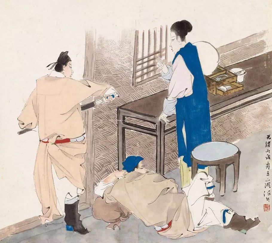 任伯年各个时期经典作品鉴赏！ 名人名家 第51张