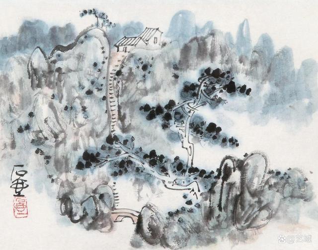 陈子庄山水画赏析 名人名家 第31张