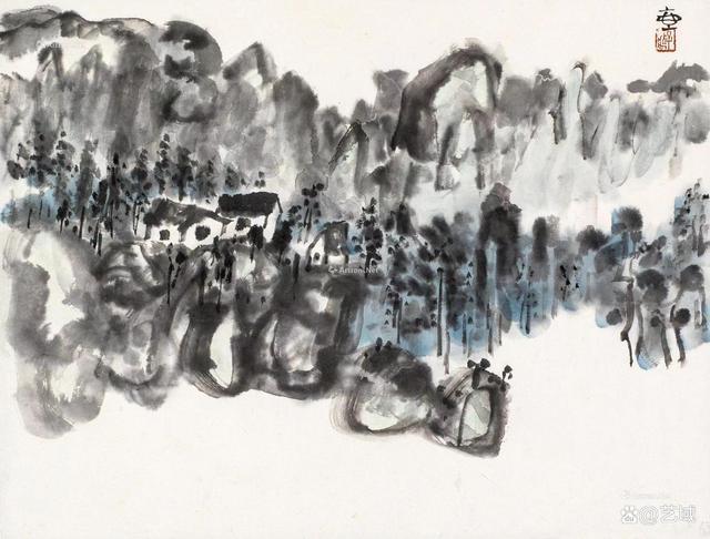 陈子庄山水画赏析 名人名家 第30张