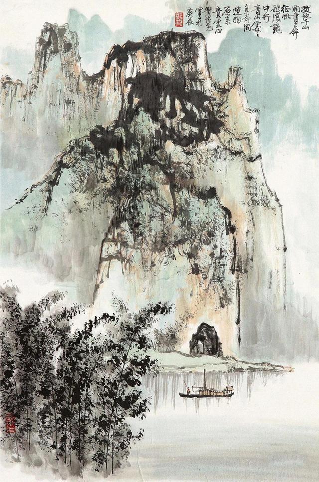 山水画家黄纯尧，为时代作证，替江山代言 名人名家 第24张