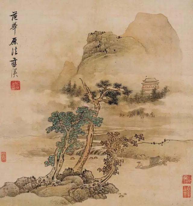 明代画家蓝瑛的精品山水集萃 名人名家 第44张