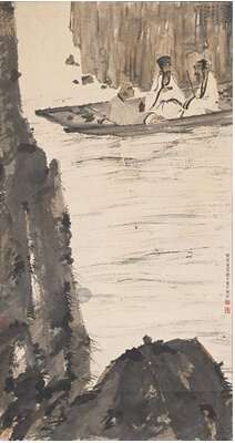 现代国画大师——傅抱石 名人名家 第5张