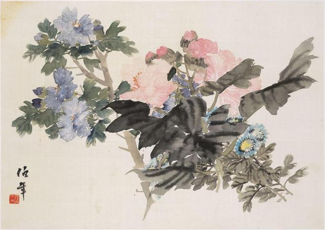 任伯年高清花鸟画欣赏 名人名家 第39张