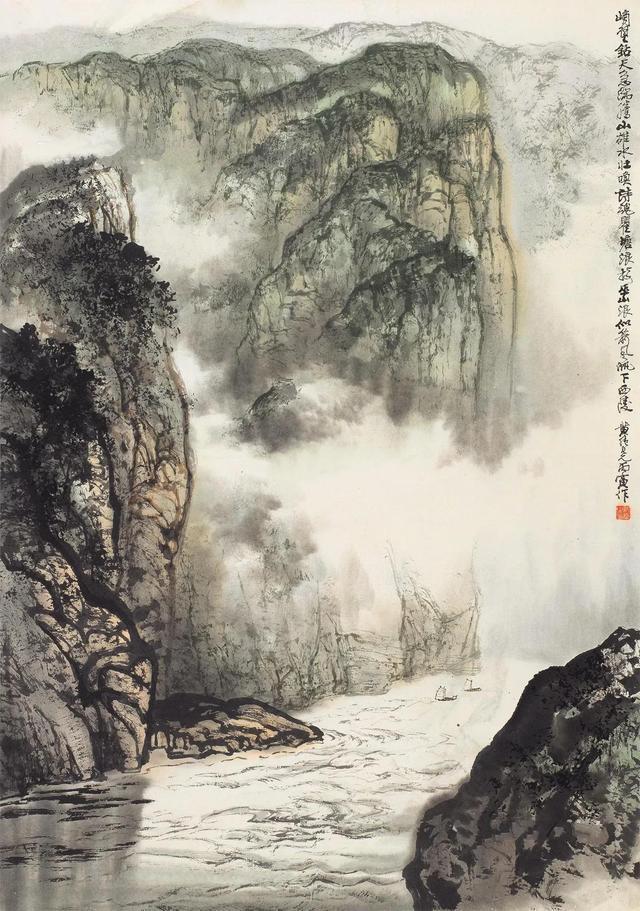 山水画家黄纯尧，为时代作证，替江山代言 名人名家 第13张