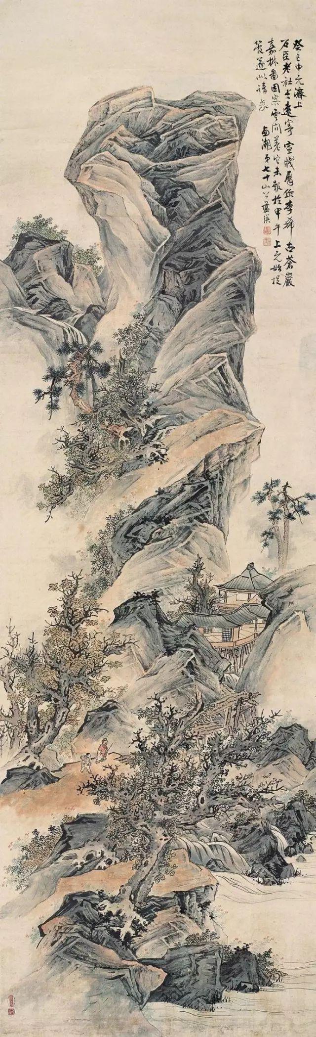 明代画家蓝瑛的精品山水集萃 名人名家 第71张